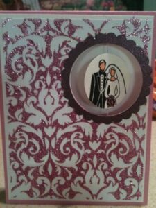 mini-Ann or wedd card front