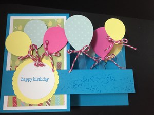 Birthday Popup balloons