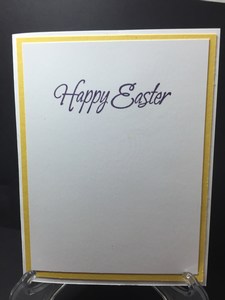 Easter egg chick inside