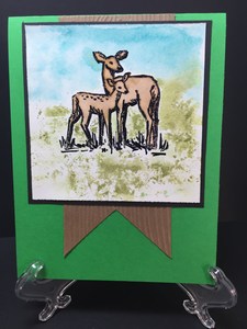 Deer card