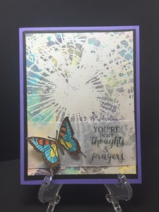 shattered glass w butterfly